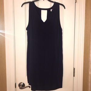 Short navy dress